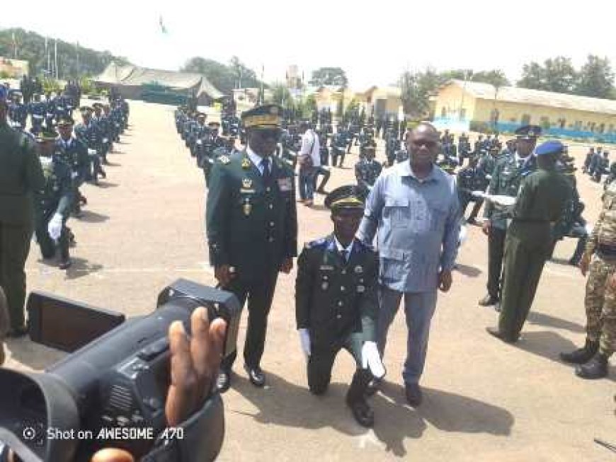 Bouaké : Sortie triomphale de la 33ème promotion de l'ENSOA sous le regard bienveillant du ministre Tiené Birahima Ouattara