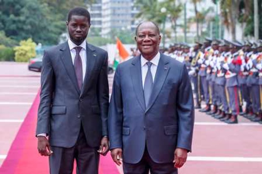 Renforcement des espaces communs UEMOA, CEDEAO et Union africaine : les Présidents ivoirien Alassane Ouattara et sénégalais Bassirou Diomaye Faye en phase