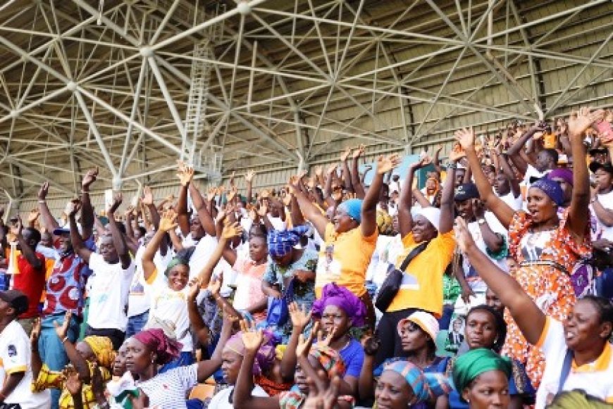 KORHOGO : Hommage au Président de la république, une mobilisation au féminin