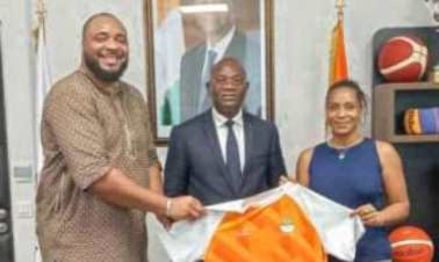 ÉQUIPEMENTS SPORTIFS : La marque NUBA présente ses équipements made in Côte d’Ivoire au Ministre Adjé Silas METCH