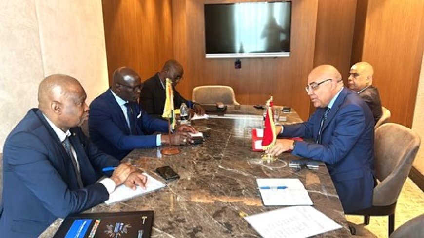 41ème session ordinaire du Conseil des ministres du CAMES : le ministre Adama Diawara échange avec ses homologues du Maroc et du Congo