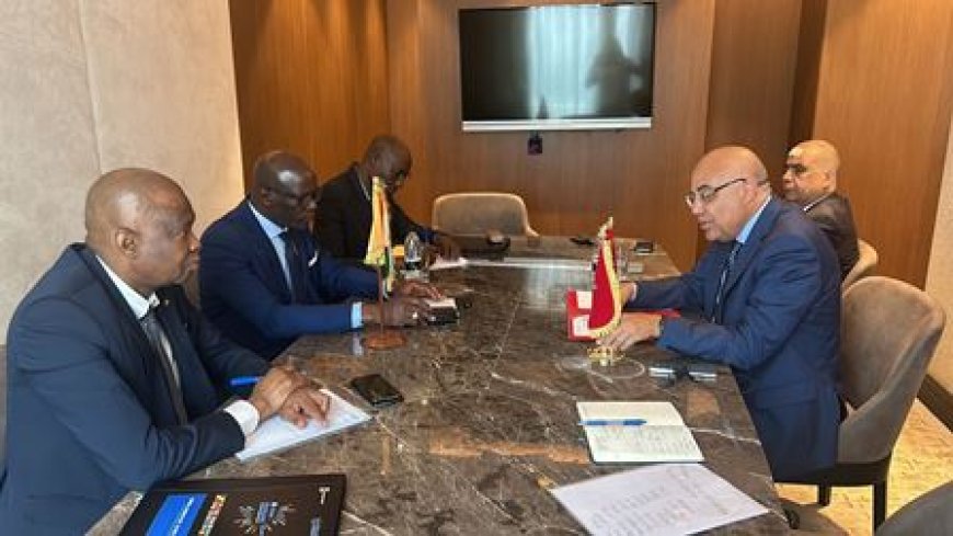 41ème session ordinaire du Conseil des ministres du CAMES au Congo: le Ministre Adama Diawara a échangé avec ses homologues du Maroc et du Congo