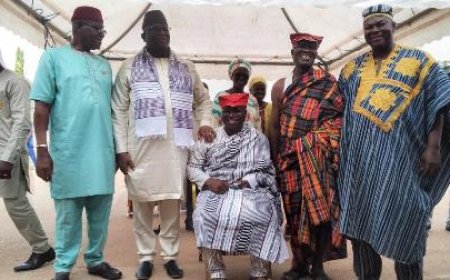 Korhogo : Tra  Baï Omer investi président de la communauté Gouro