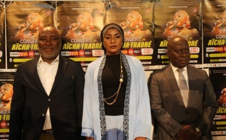 L’artiste mandingue Aicha Traoré en spectacle au Palais de la culture de Treichville le 22 juin