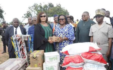 257 ménages sinistrés à Facobly et Bangolo bénéficient de la Solidarité gouvernementale