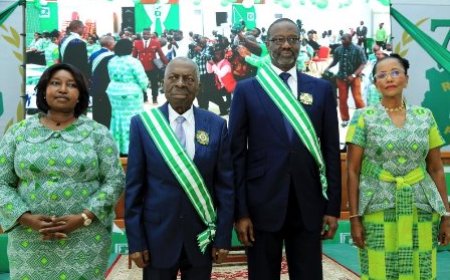 PDCI-RDA/Distinction: Tidjane Thiam et Cowppli-Bony élevés au grade de Grand Maître et de Grand Croix