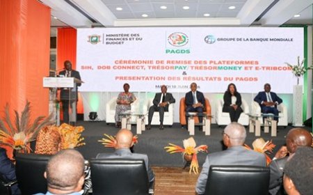 Digitalisation des procédures administratives : des plateformes numériques remises à des membres du gouvernement