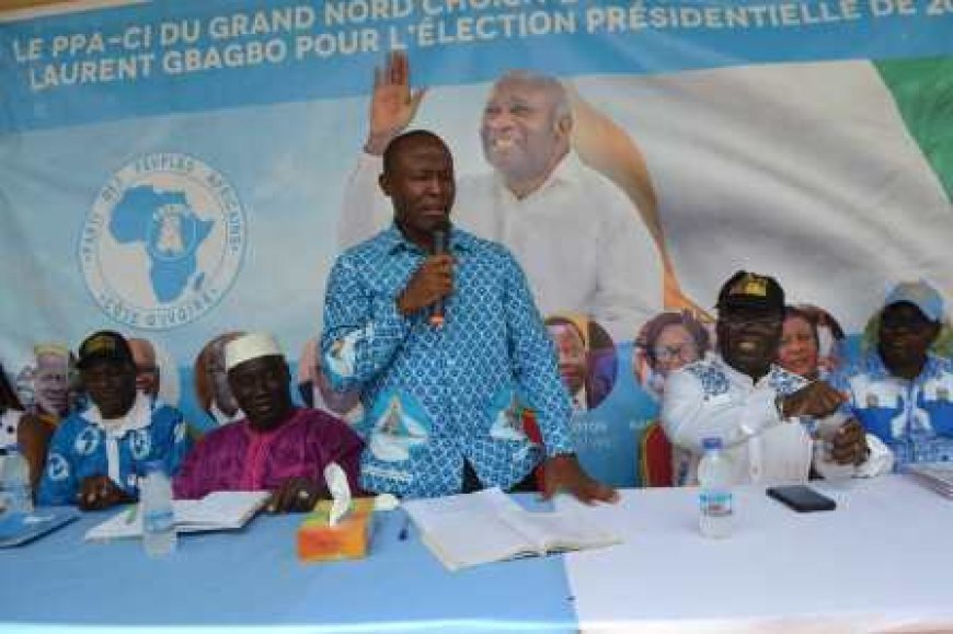 OPÉRATION CAP 2025 : Lancement de la campagne du Président Laurent Gbagbo dans la région du Poro