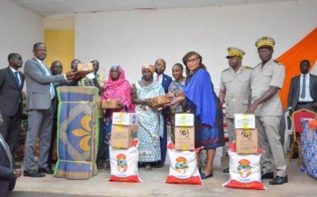 Tornade dans l’Iffou : Myss Belmonde Dogo et Dr Raymonde Coffie aux côtés des sinistrés