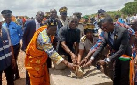 Gbêkè : Une brigade de gendarmerie sort de terre bientôt à Diabo