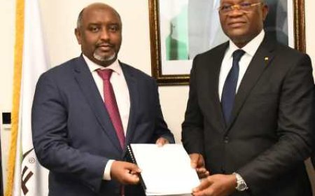 EN FIN DE MISSION A ABIDJAN, DES EXPERTS DJIBOUTIENS ONT PRESENTE LEUR BILAN AU MINISTRE ADJÉ SILAS METCH