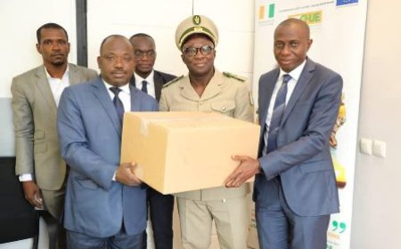 Coopération Côte d’Ivoire / UE : la Direction générale des Douanes reçoit du matériel informatique de pointe
