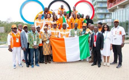 Jeux Olympiques 2024 : Robert Beugré Mambé entre soutien aux athlètes ivoiriens et partage d’expérience