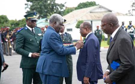 Fête des Armées : Le Ministre N’Guessan KOFFI reçoit la Médaille d’Or de la défense