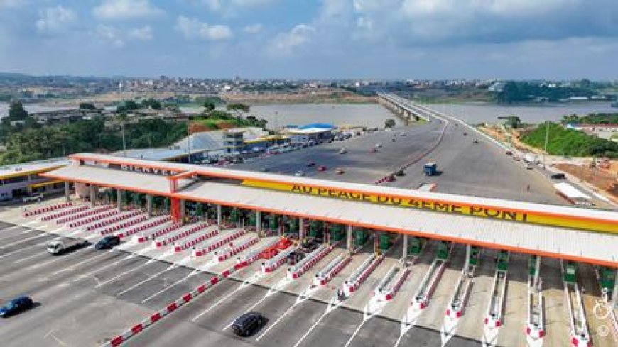 Infrastructure routière : ouverture et mise en service officielle du poste à péage du 4e pont d'Abidjan