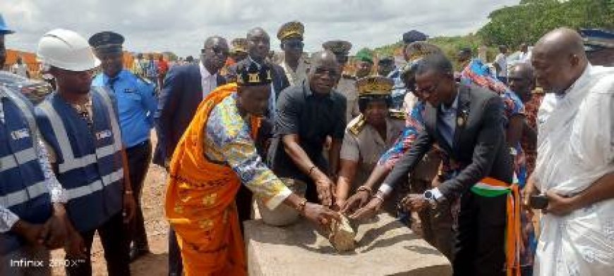 Gbêkè : Une brigade de gendarmerie sort de terre bientôt à Diabo