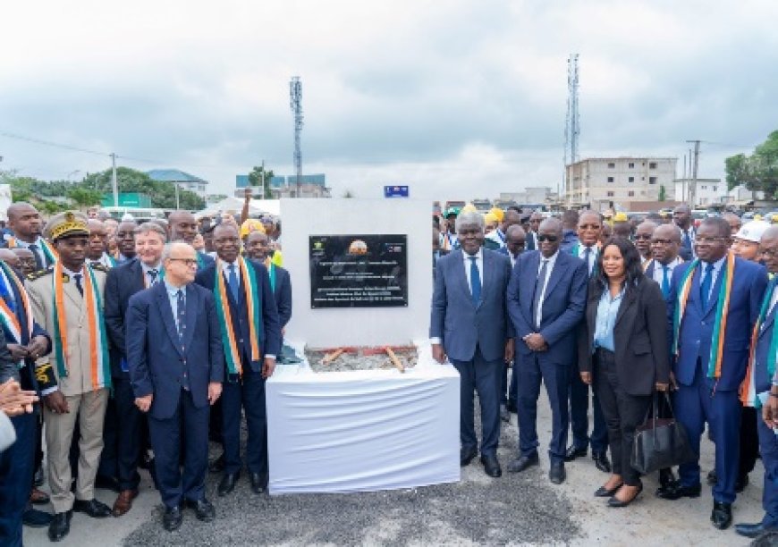 Transport urbain : les travaux de construction de la ligne de Bus Rapid Transit Yopougon-Bingerville, longue de 20 km lancés