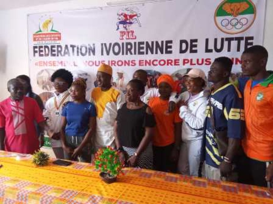 INFRASTRUCTURES : LA FÉDÉRATION IVOIRIENNE DE LUTTE PRÉSENTE SON NOUVEAU SIÈGE.