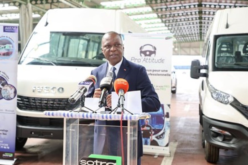 SOTRA : le ministre des Transports, Amadou Koné, annonce l'arrivée d'ici à fin décembre de près de 300 autobus neufs et d'une dizaine de bateaux-bus