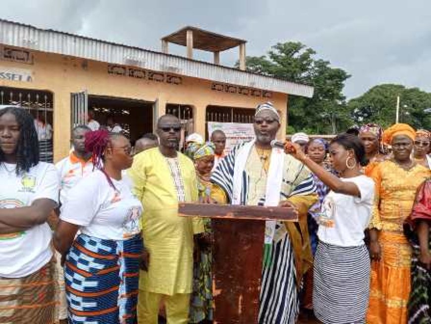 Touba / Développement local: Diabaté Ange Kader et ses filleuls font d'importants dons au village de Kamassela