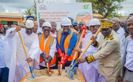 Les grands chantiers de Fidèle Sarassoro dévoilés à Korhogo