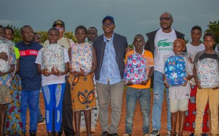 Torgokaha (Région du Poro): Nagalourou Tuo offre 600 kits aux élèves