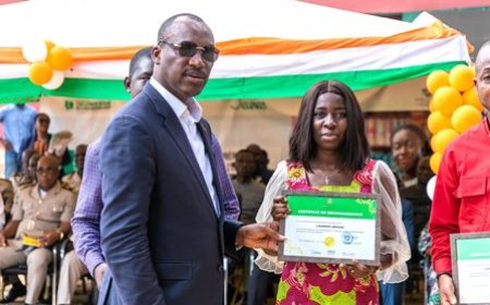 PJGouv : 2 955 jeunes du Haut-Sassandra bénéficiaires d’un accompagnement de plus d’1 milliard FCFA