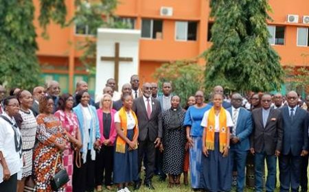 Cours secondaire méthodiste : Jean Marc Yacé invite les élèves à prendre soin de leur cadre d’apprentissage