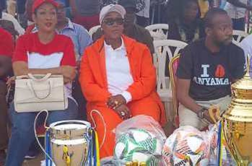 ANYAMA/ Finale du Tournoi Dominique Ouattara : FATIMA BAMBA SALUE L'ESPRIT DE LA COHÉSION SOCIALE ET DE LA FRATERNITÉ