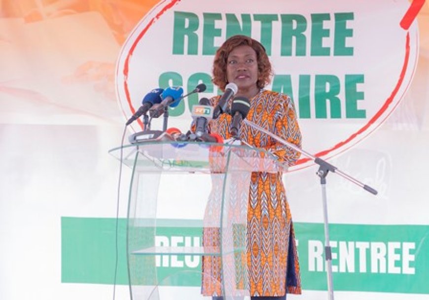 Rentrée scolaire 2024-2025 : la ministre Mariatou Koné réitère la détermination du gouvernement à consolider les acquis de la renaissance de l'école ivoirienne