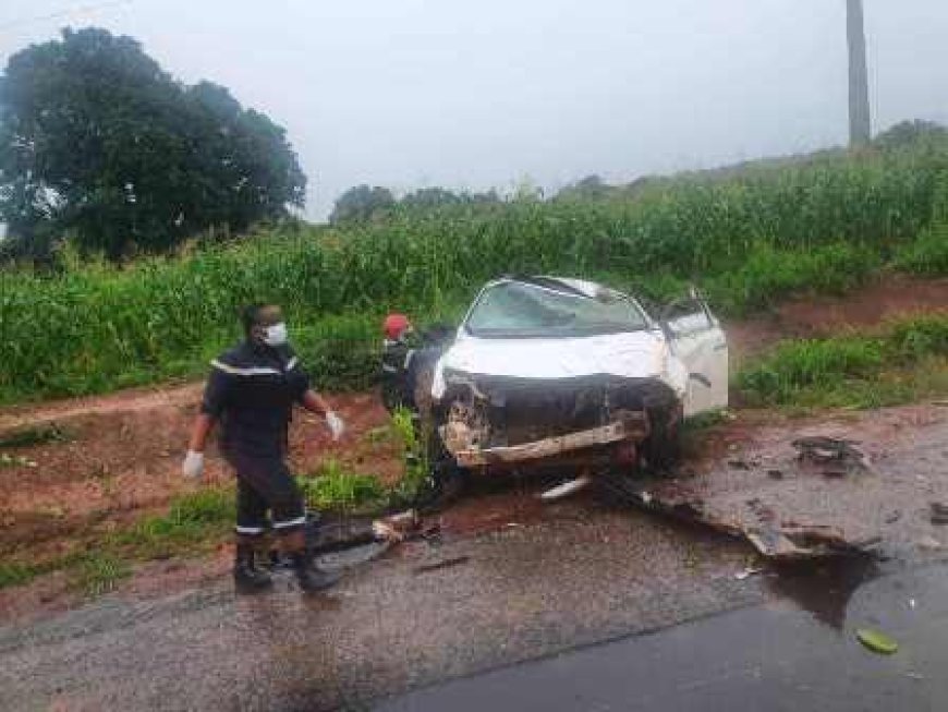 SINEMATIALI : Un véhicule de type 4x4 fait une sortie de route. Voici les raisons de l'accident