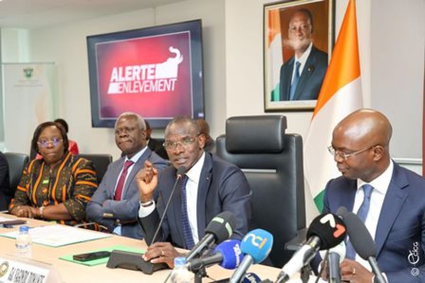 Le "Plan Alerte Enlèvement (PAE)" Côte d’Ivoire officiellement lancé : les cas peuvent être dénoncés au 100 ou au 0170900600