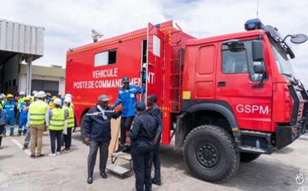 Exercice de simulation d’un incendie à GESTOCI : l’Union européenne salue la réactivité de l’entreprise
