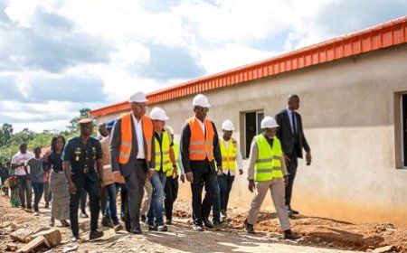 Construction du centre de service civique d’Adzopé : les travaux achevés à 50%