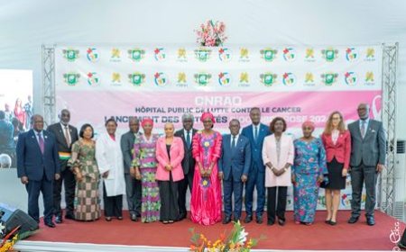 Octobre Rose nous demande d'être des ambassadeurs du diagnostic précoce du cancer, indique le Premier Ministre Beugré Mambé