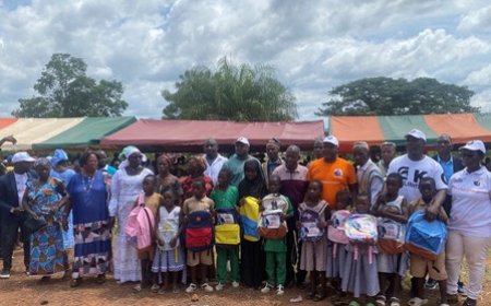 Tonkpi / Soutien aux enfants démunis en cours de scolarité : L’ONG UNAM apporte son soutien à plus de 4 000 enfants en difficulté