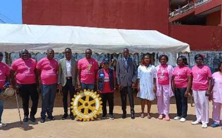 Octobre Rose à Grand Bassam : Le Rotary club océan en guerre contre le cancer du sein et du col de l'utérus