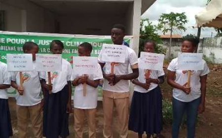 Justice Climatique : La coalition ivoirienne lance sa caravane à Séguéla pour sensibiliser sur les Droits Humains