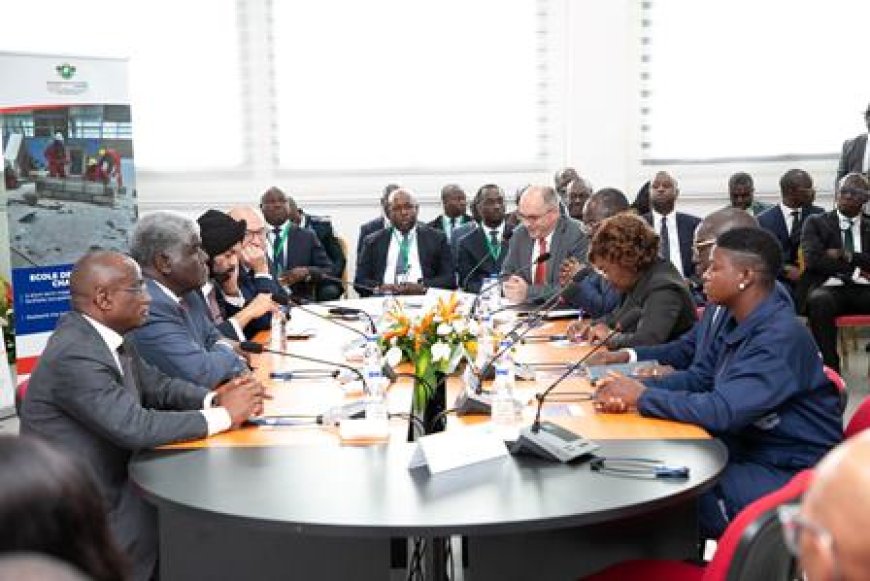 Appuis à l’Enseignement technique et professionnel : le Premier Ministre, Robert Beugré Mambé, reconnaissant à l’AFD et à la Banque mondiale pour leur disponibilité