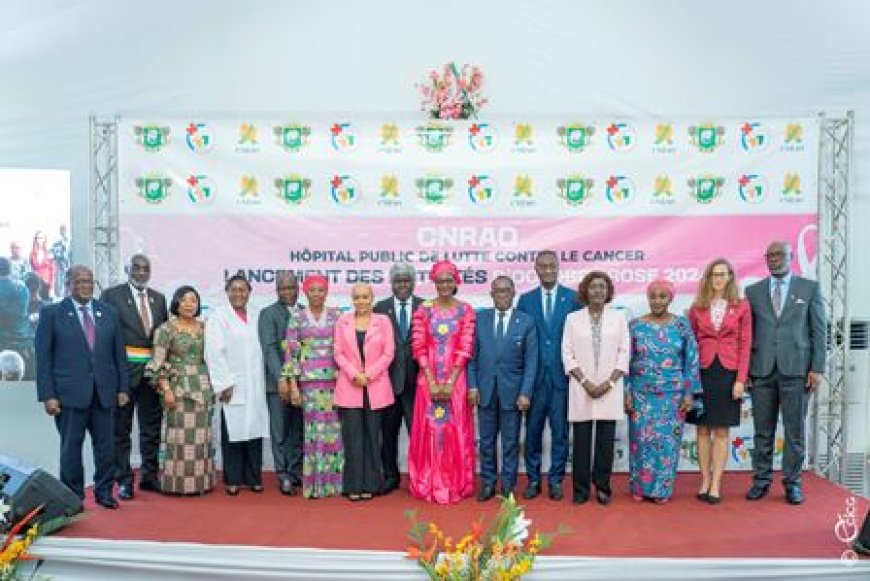 Octobre Rose nous demande d'être des ambassadeurs du diagnostic précoce du cancer, indique le Premier Ministre Beugré Mambé