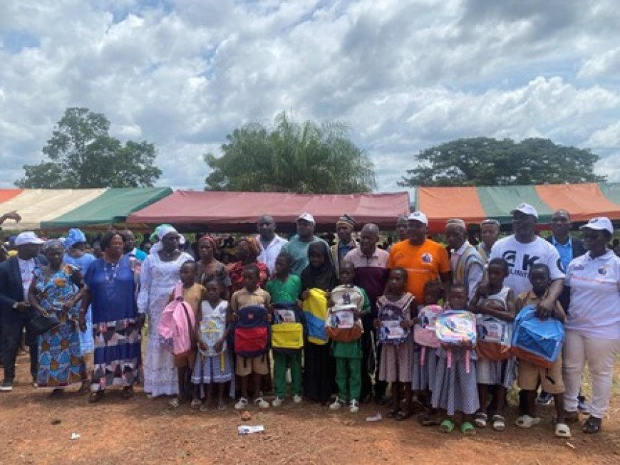 Tonkpi / Soutien aux enfants démunis en cours de scolarité : L’ONG UNAM apporte son soutien à plus de 4 000 enfants en difficulté