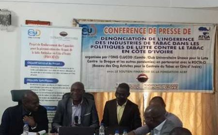 Lutte contre la drogue et le tabac en Côte d'Ivoire : Le ROCTA-CI dénonce  l'ingérence des industries du tabac