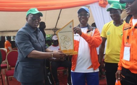 4ème édition de la Rando Verte : Le trophée de la CAR 24 remis au Bénin