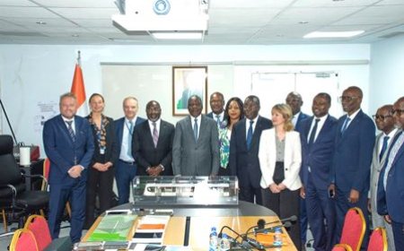 Construction du Métro d'Abidjan : la charte graphique validée par le ministre Amadou Koné