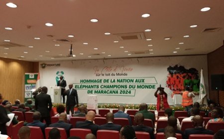 MaraMonde Abidjan 2024 : La nation ivoirienne rend hommage  aux Éléphants champions du monde