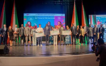 Concours / Ma Thèse en 180 secondes, le vainqueur Antoine Ide déclare : « Je suis heureux et fier d'avoir remporté le 1er prix. »