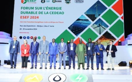 9ème Forum sur l'Énergie Durable de la CEDEAO (ESEF 2024) : La Côte d'Ivoire appelle à accélérer le développement des énergies renouvelables et à améliorer l'efficacité énergétique