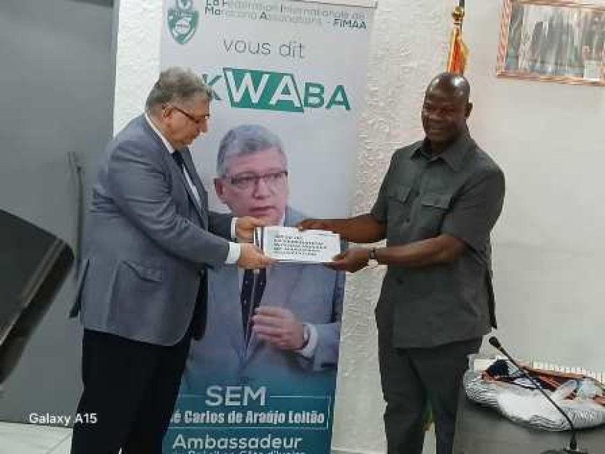 Visite d’amitié de  l'ambassadeur du Brésil  en Côte d’Ivoire à la FIMA'A :La venue de TV Globo en Côte d’Ivoire annoncée par le diplomate du Brésil