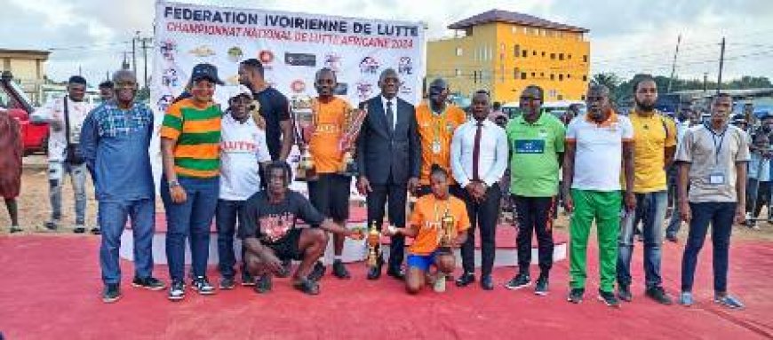 CHAMPIONNAT NATIONAL DE LUTTE AFRICAINE: LA FÉDÉRATION IVOIRIENNE DE LUTTE RÉUSSI SON PARI