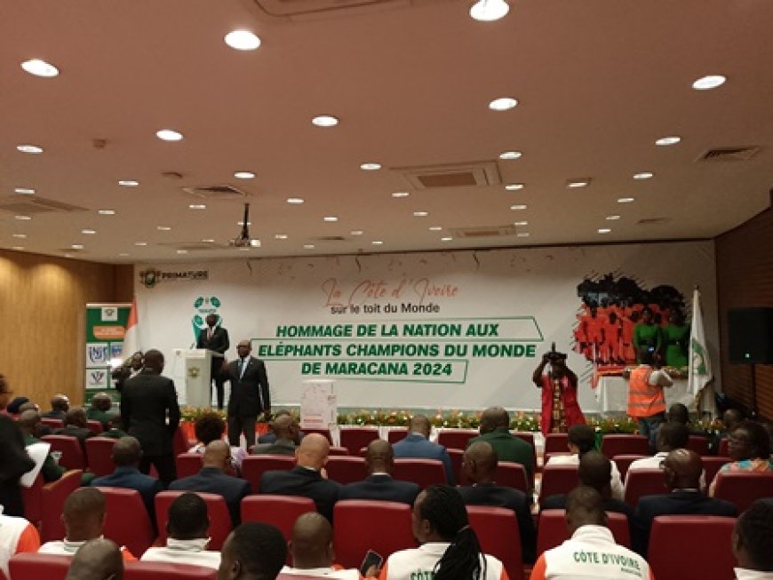 MaraMonde Abidjan 2024 : La nation ivoirienne rend hommage  aux Éléphants champions du monde